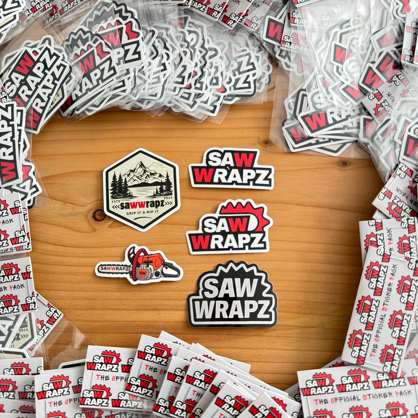 SawWrapz Sticker Pack